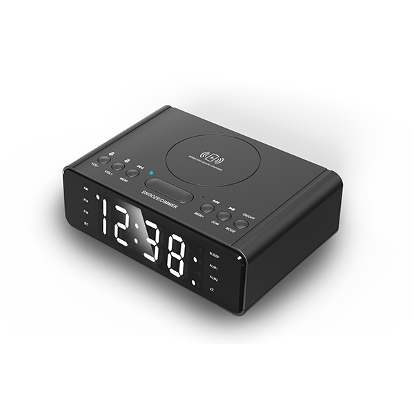 Mobile phone wireless charging desktop alarm clock evaluation