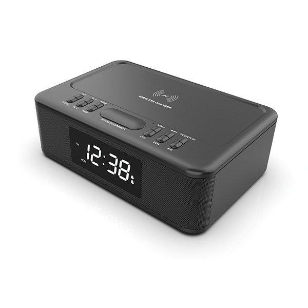 Wireless Charging travel alarm clock丨YM-608