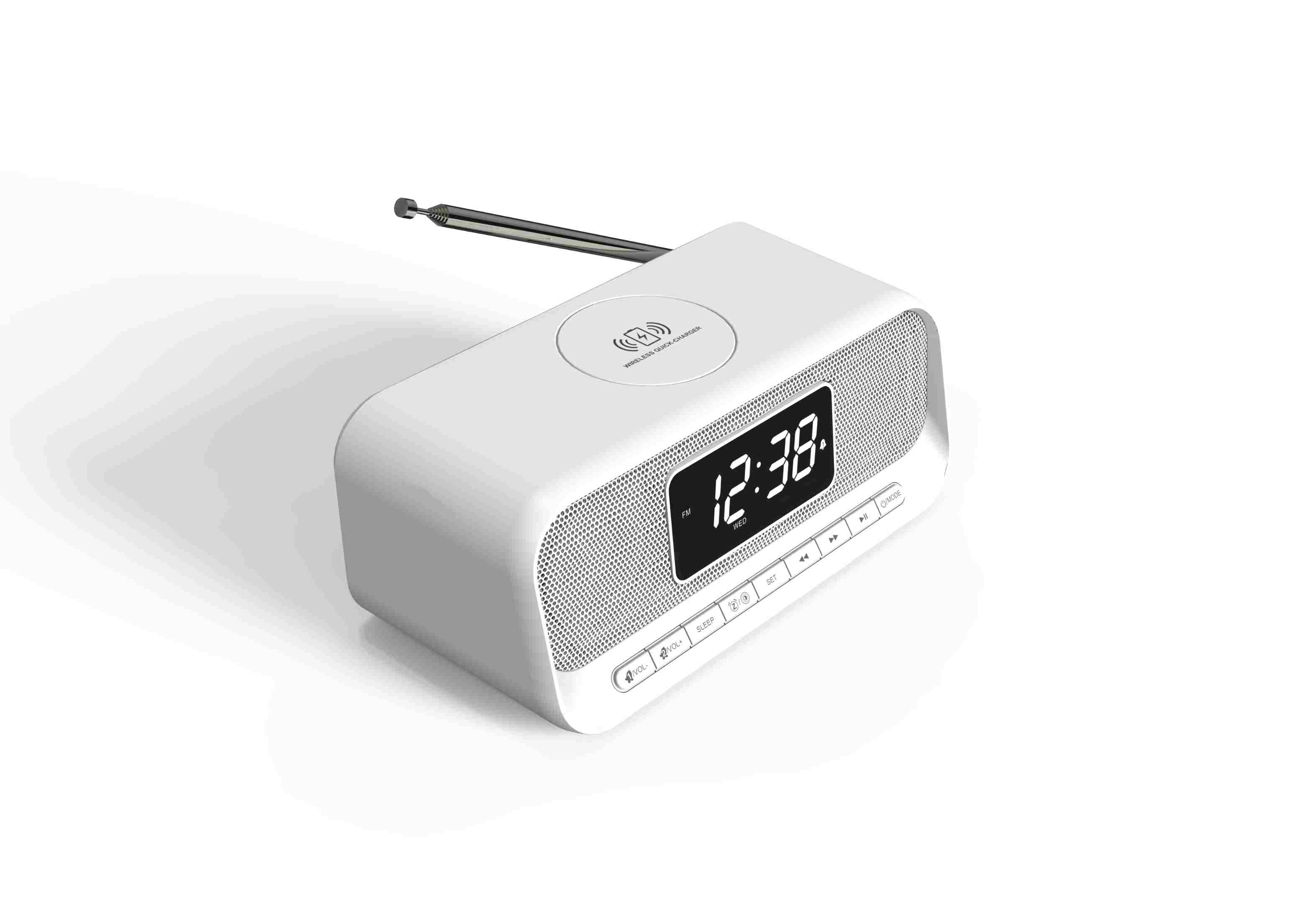 Wireless Charging Radio with Bluetooth